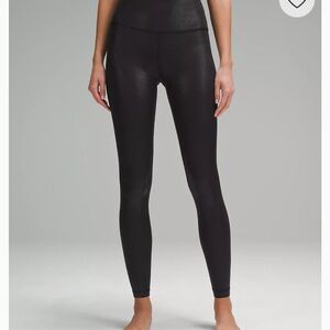 Black Women's lululemon Align High-Waisted Leggings
